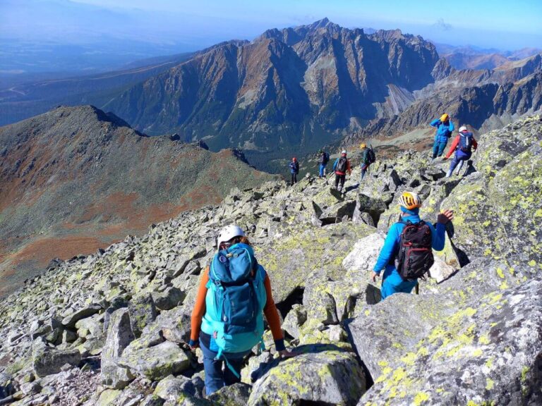 High Tatras - descending from Končistá peak