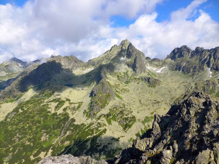 High Tatras - views of Vysoká from Tupá peak