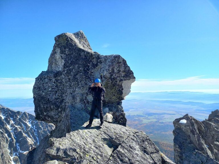 High Tatras - Končistá peak and Nákova stone block